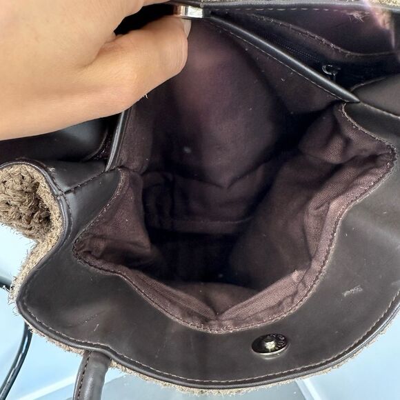 Brown Woven Tote Bag - Picture 12 of 16